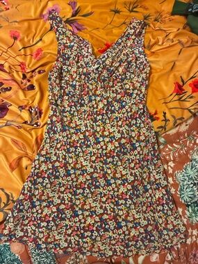 Realisation Par Mini Dress in Red Floral